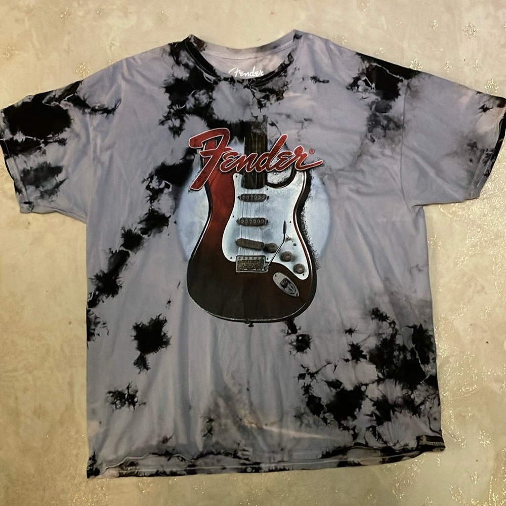 Fender XL Tie Dye Tee Shirt